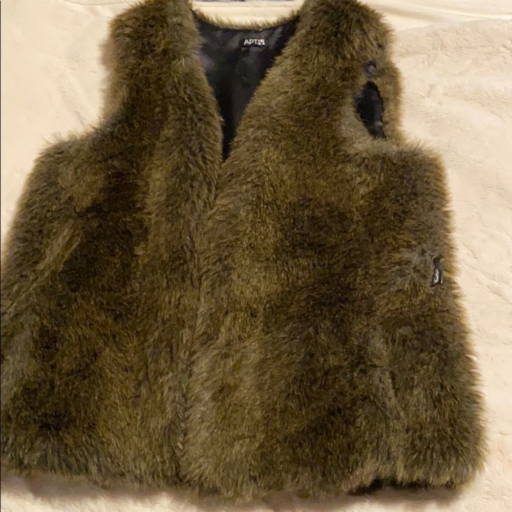 Furry vest